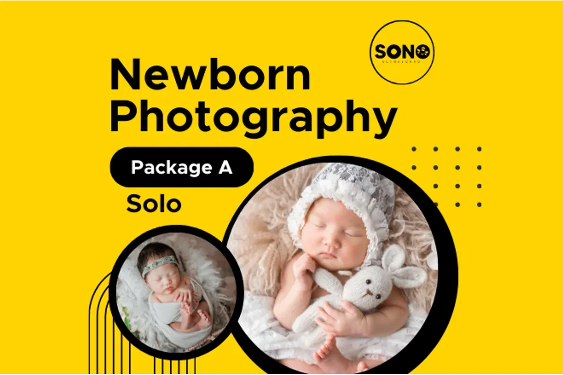 Newborn Photoshoot Package A - KL & Selangor 